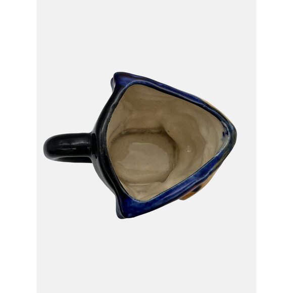 Ceramic Native American Indian Chief Head Toby Creamer Made In Japan 3" - Picture 7 of 7